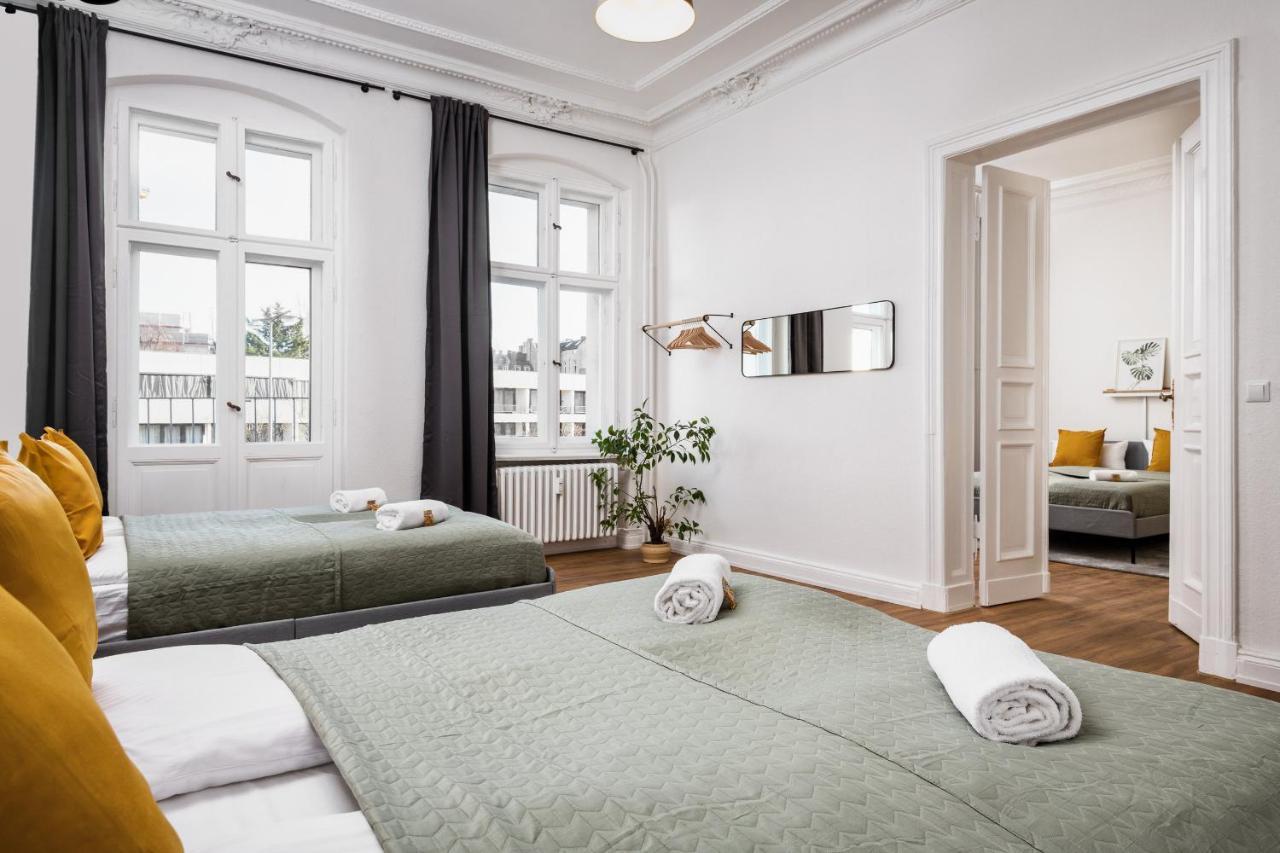 Riesiges Apartment Nahe Kudamm Sehr Schoner Altbau 123M2 Gross 12 Gaste Berlino Esterno foto